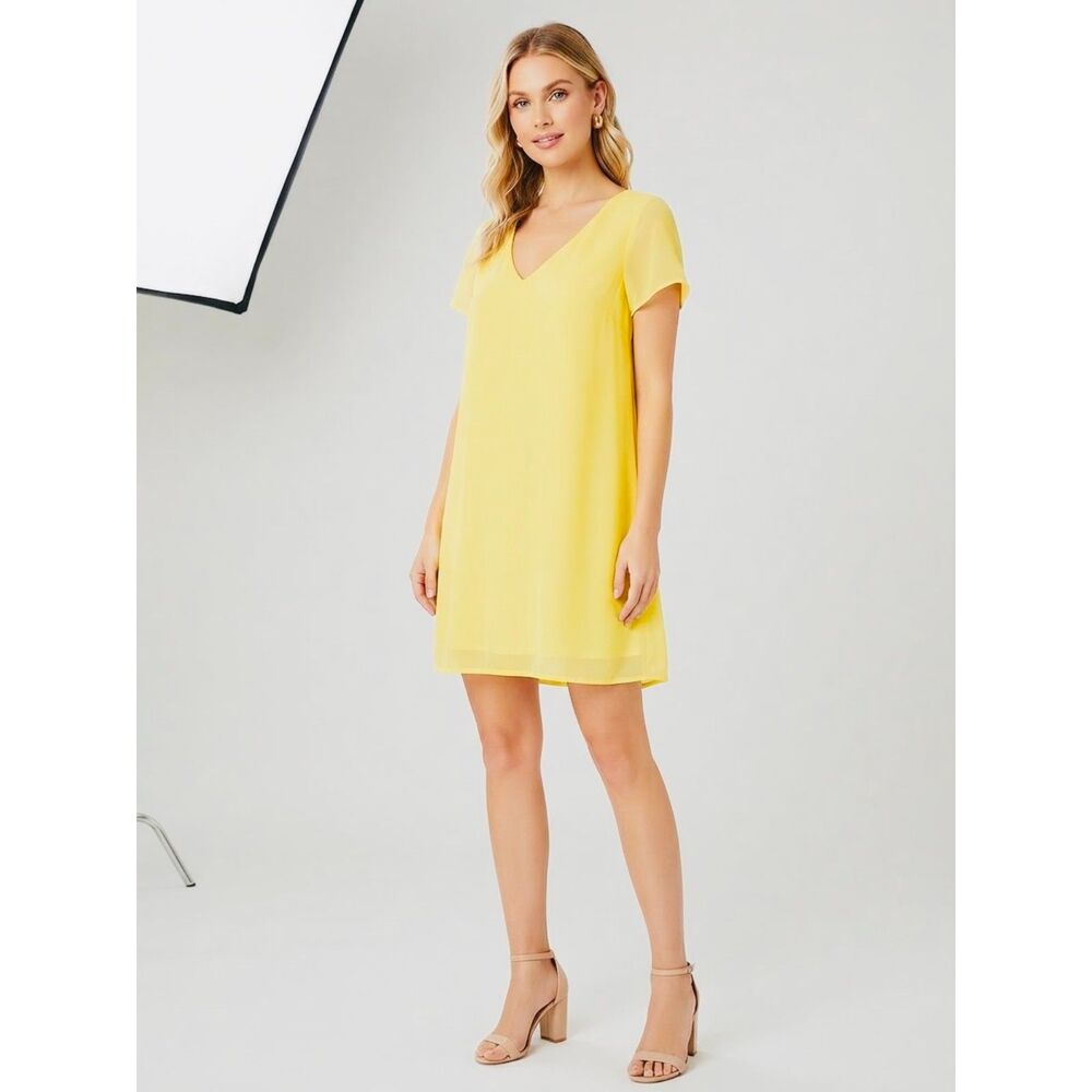 Lulus Vibrant Yellow Mini Dress Size XS